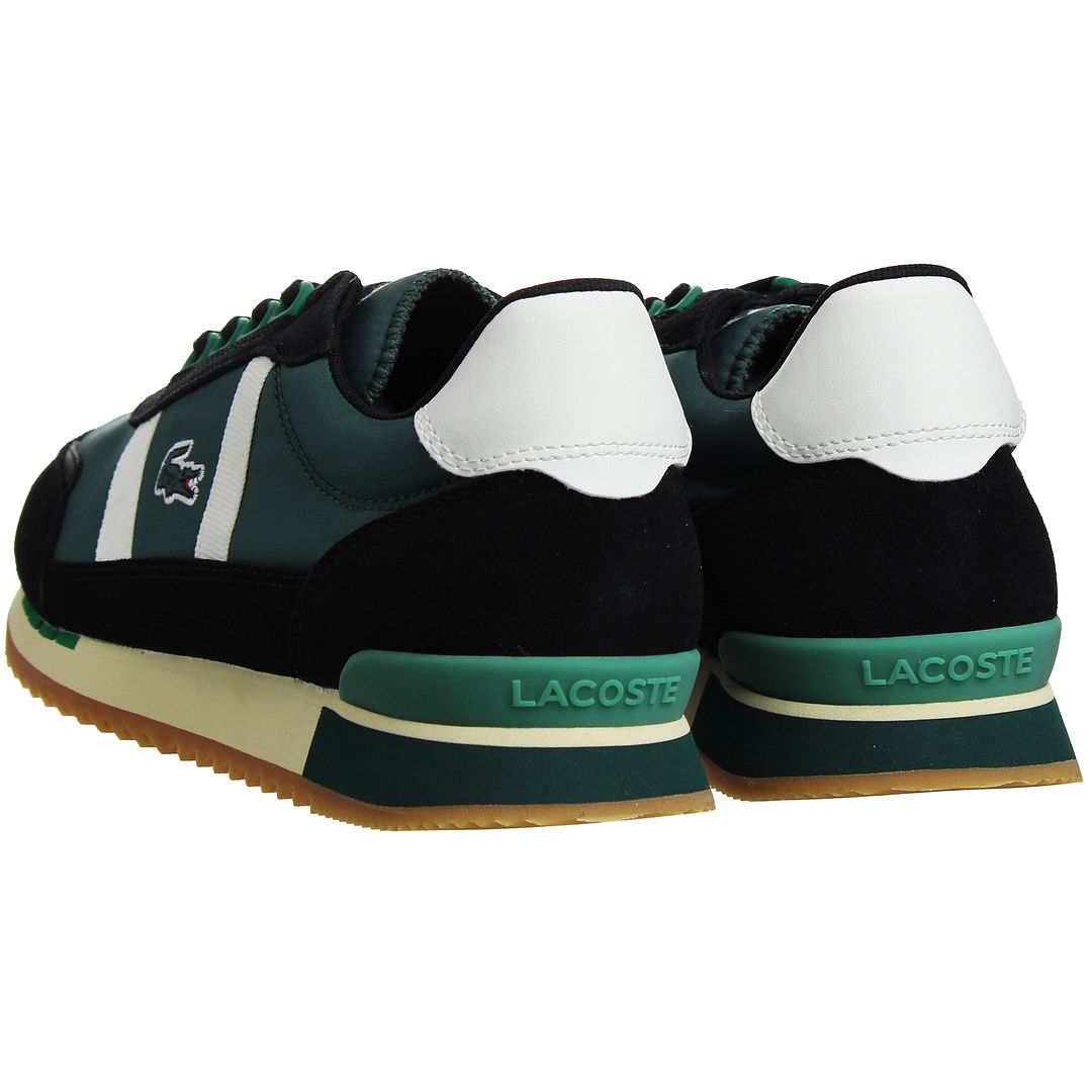 Lacoste Partner Retro 319 1 SMA Mens Green/Black Trainers