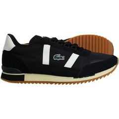 Lacoste Partner Retro 319 Mens Black Trainers