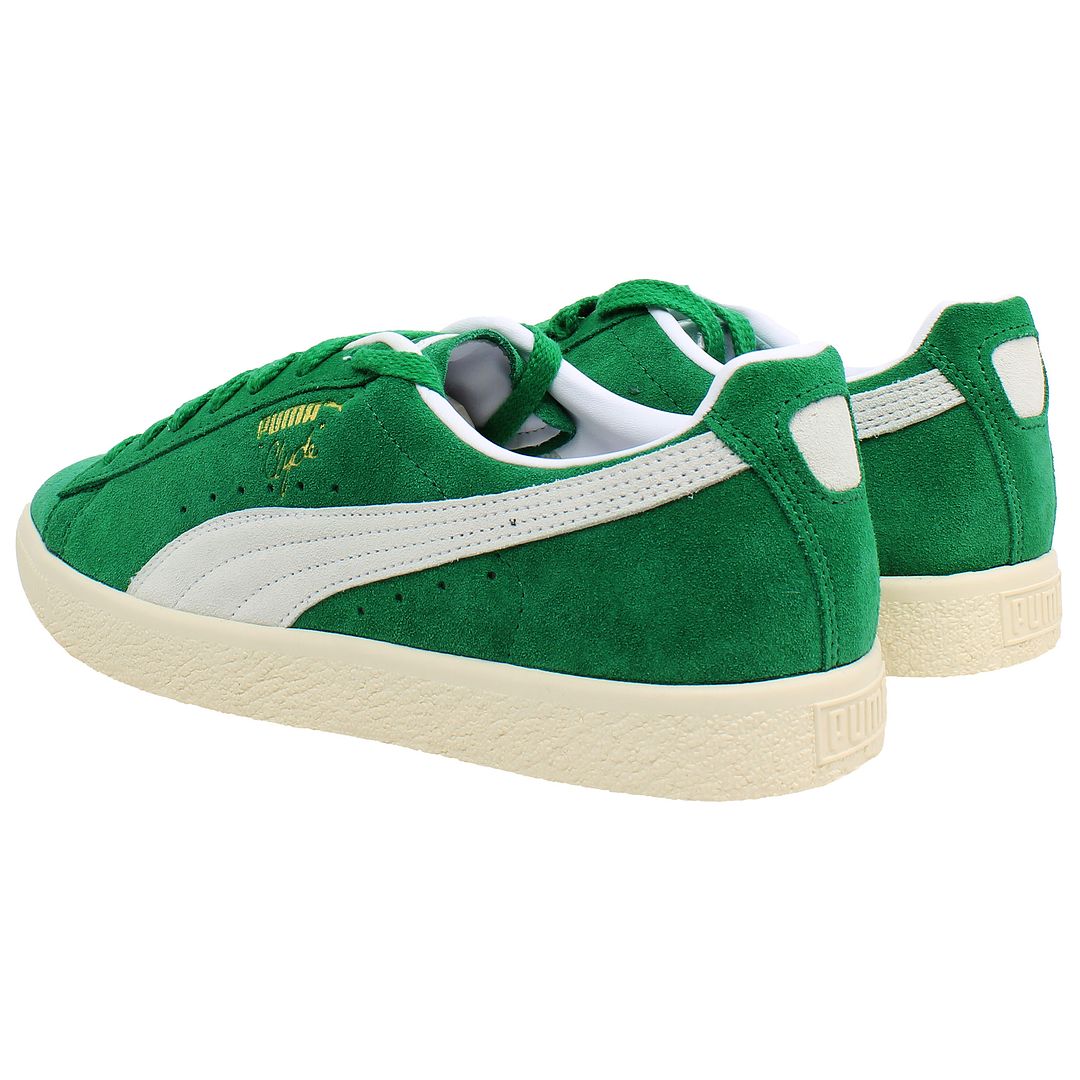 Puma Clyde OG Mens Green Trainers