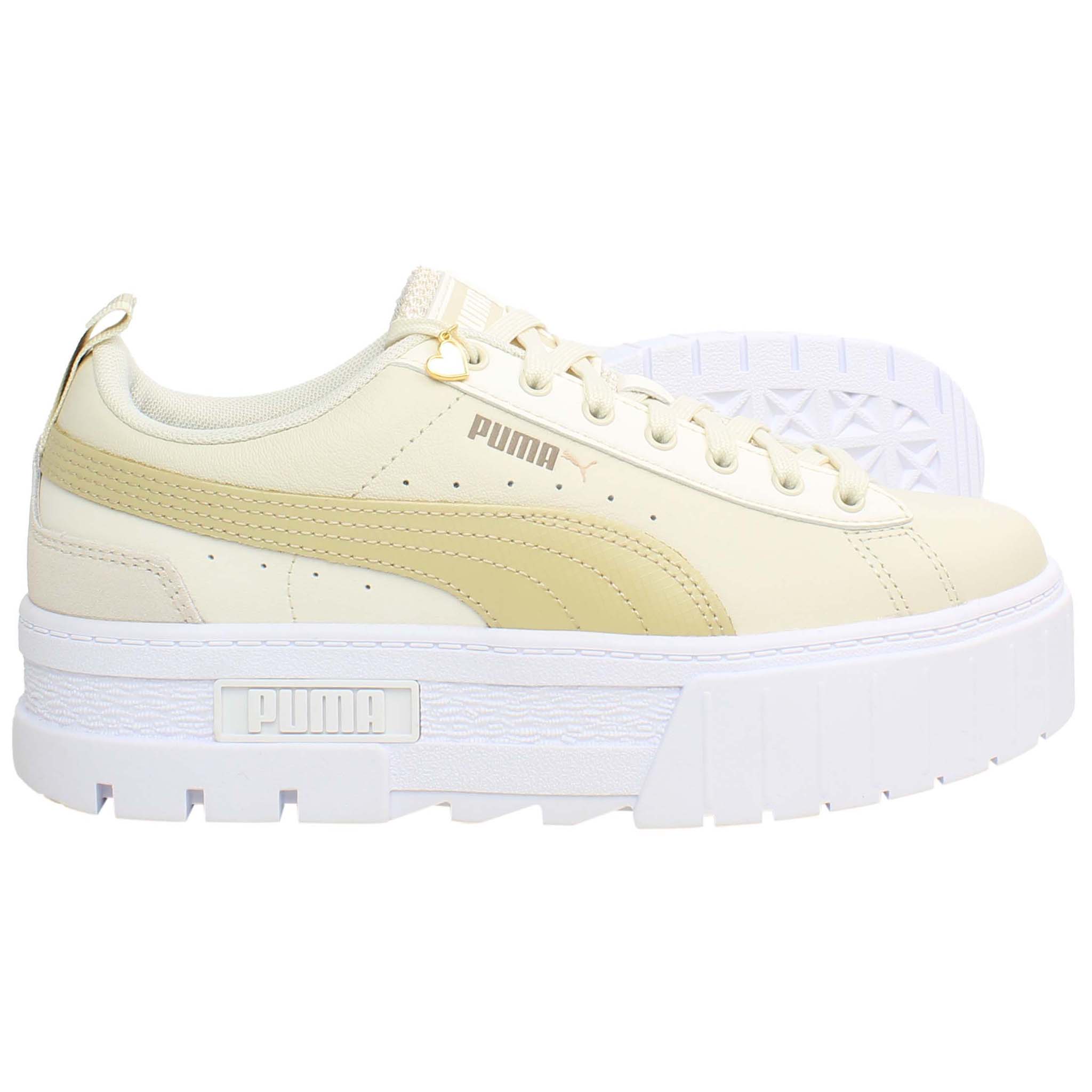 Puma Mayze Gems Womens Beige Trainers