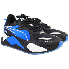 Puma RS-X Playstation Kids Black/Blue Trainers