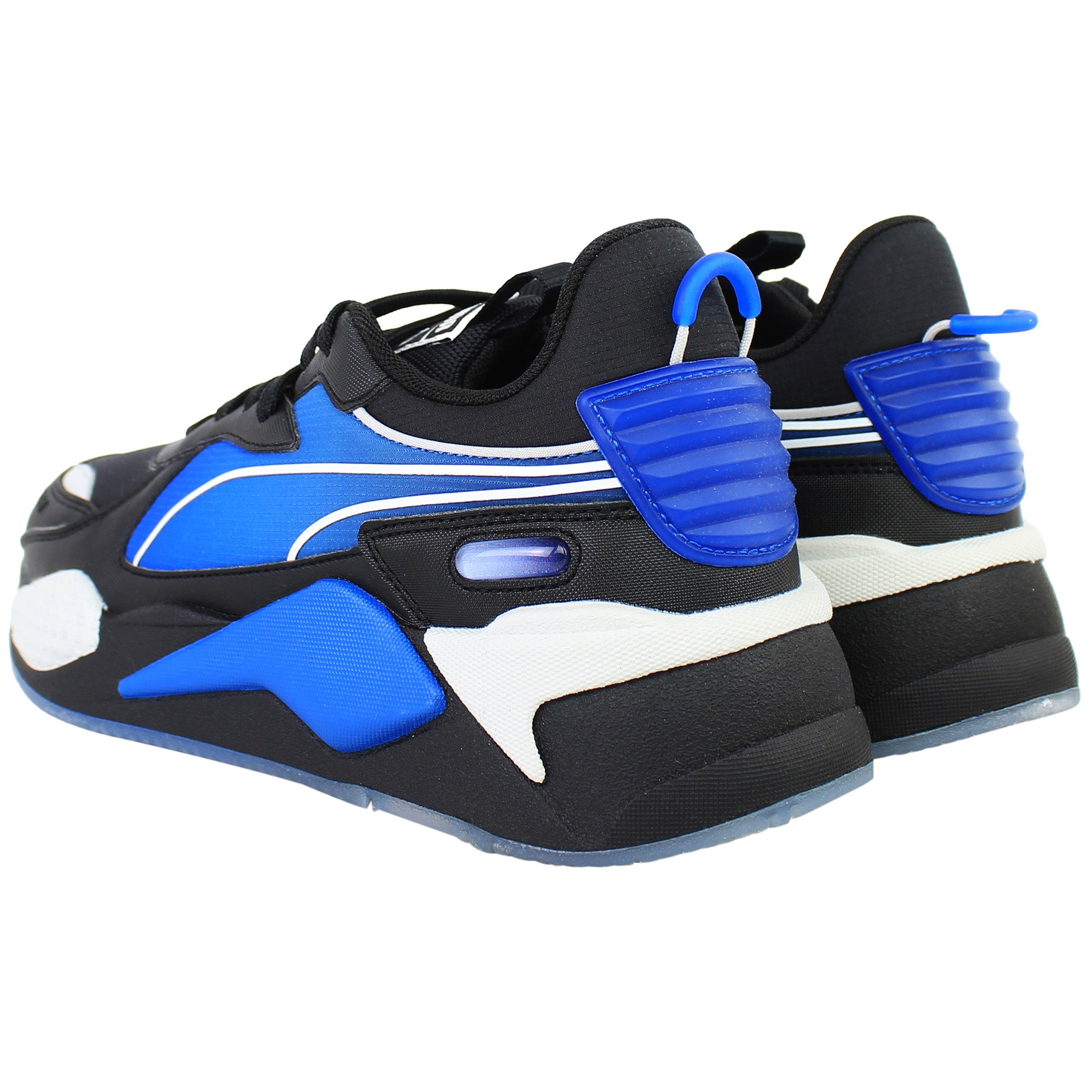 Puma RS-X Playstation Kids Black/Blue Trainers