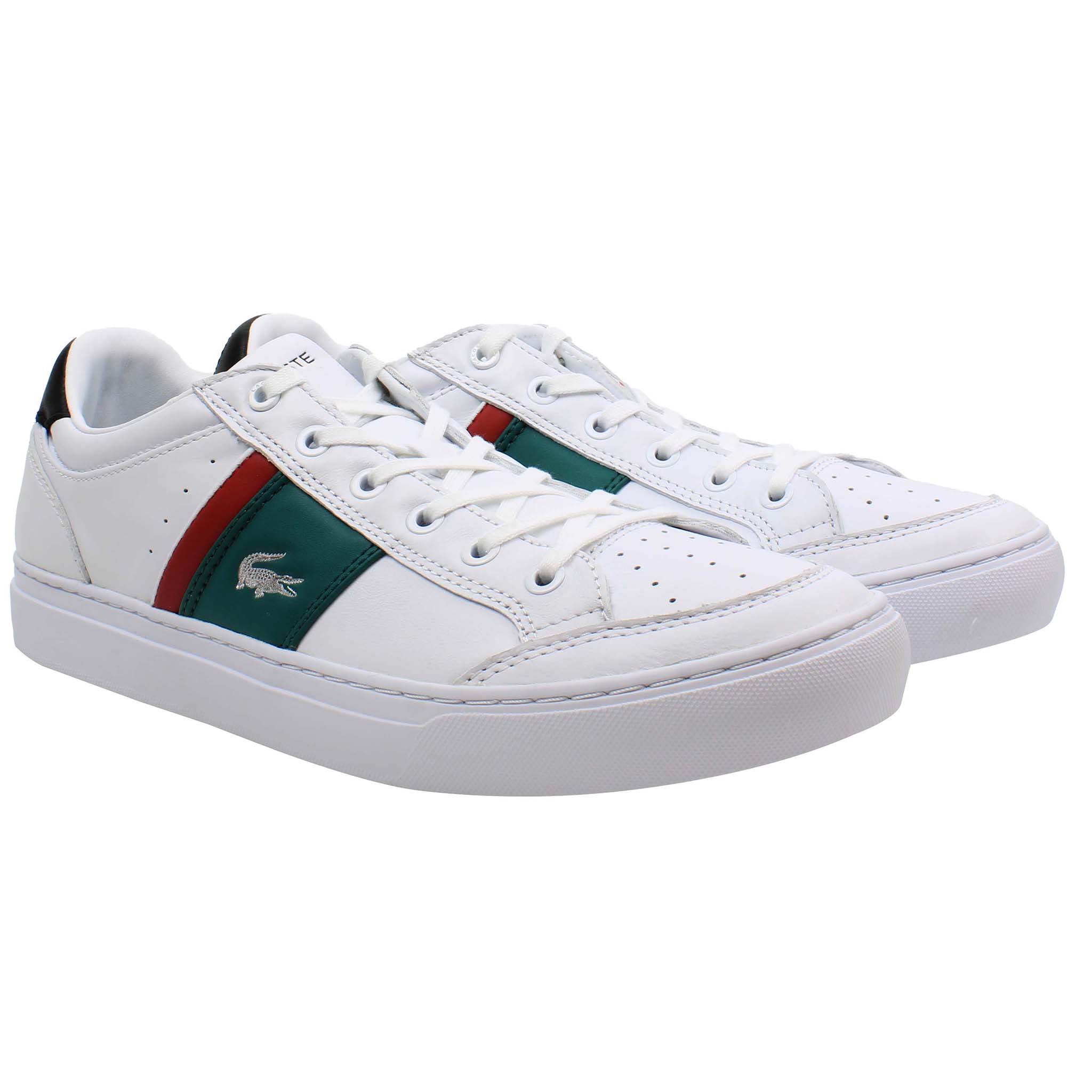 Lacoste Courtline 120 2 Mens White Trainers