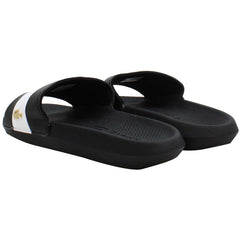 Lacoste Croco Slide 120 3 Mens Black Sliders