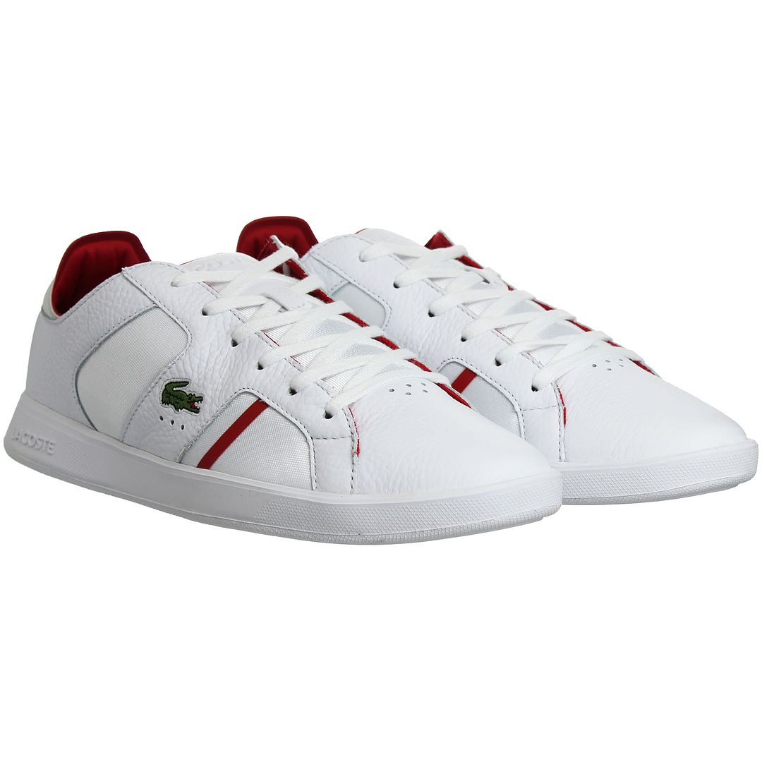 Lacoste Novas 120 1 SMA Mens White Trainers