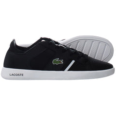 Lacoste Novas 120 1 SMA Mens Black/White Trainers