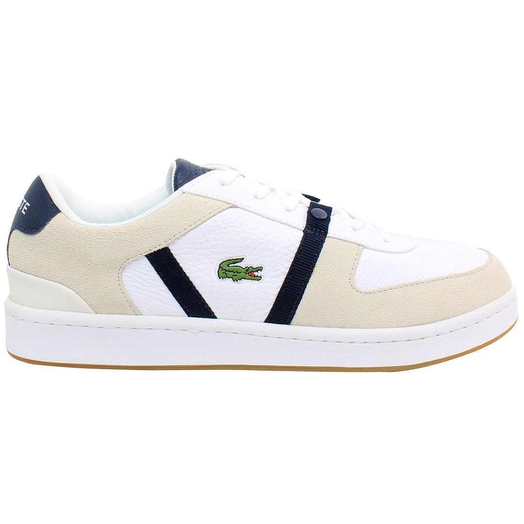 Lacoste Splitstep 120 2 SM Mens White Trainers