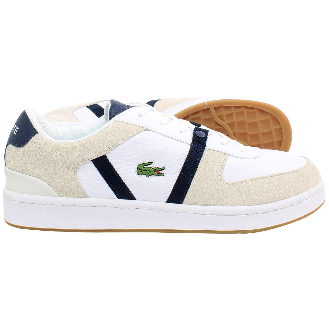 Lacoste Splitstep 120 2 SM Mens White Trainers