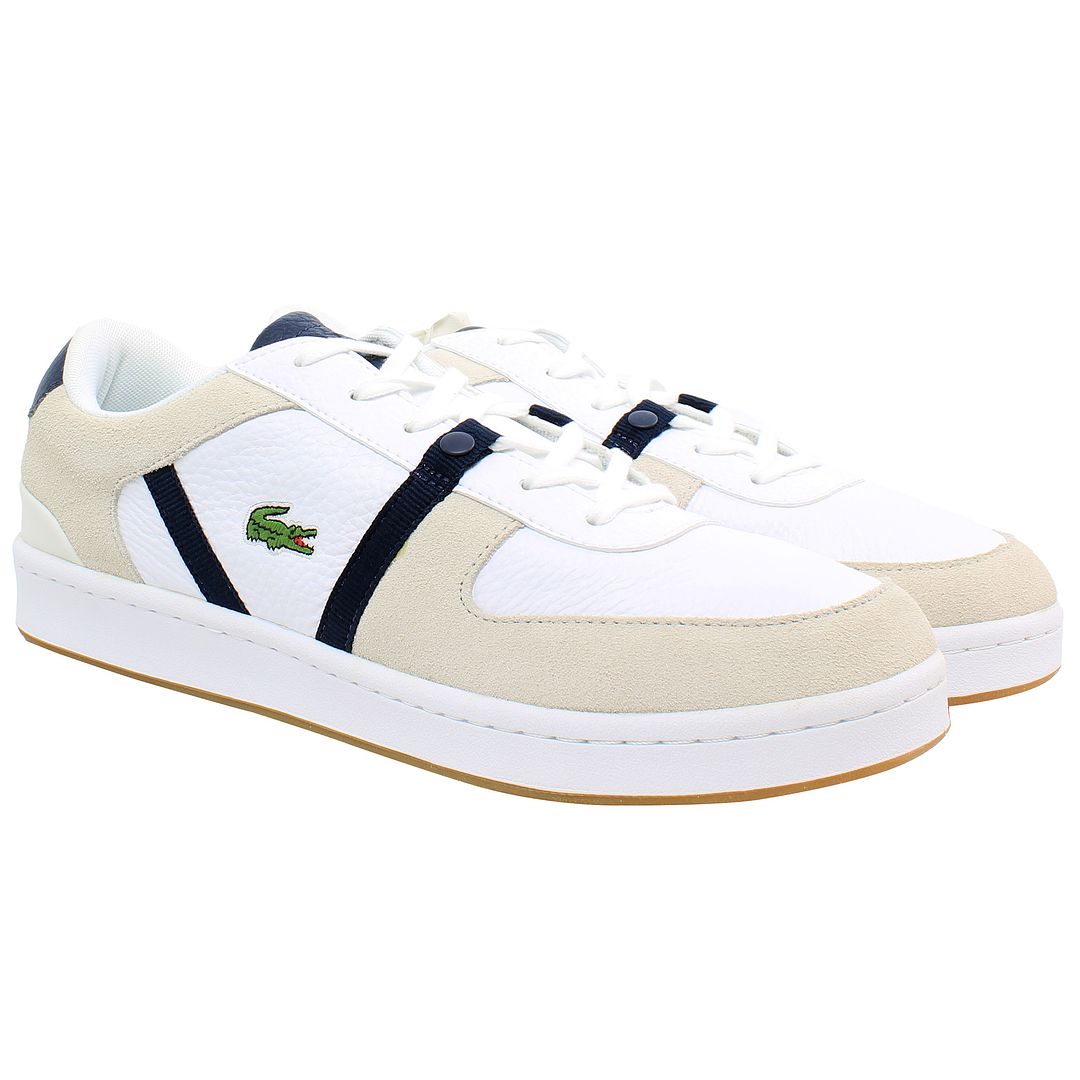 Lacoste Splitstep 120 2 SM Mens White Trainers