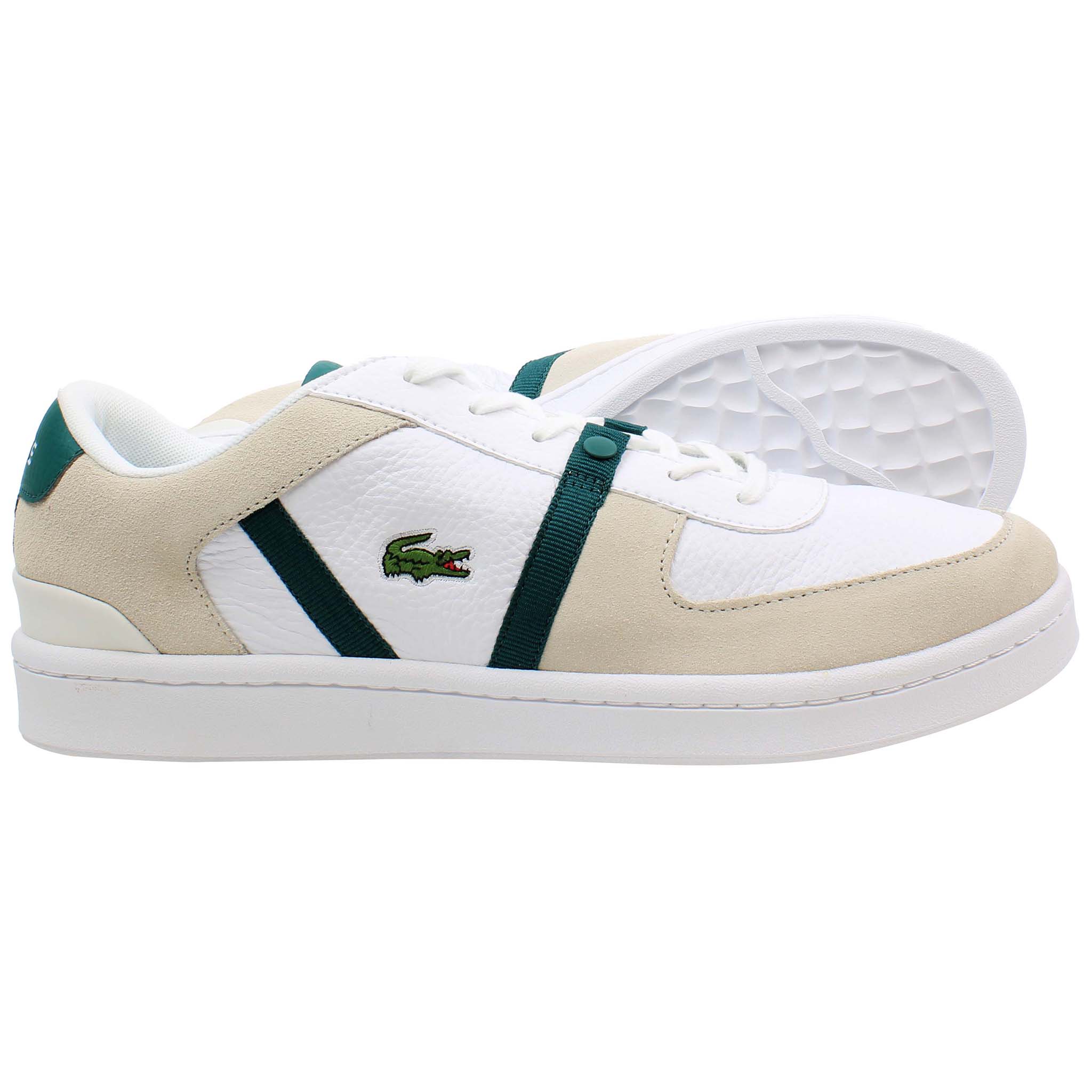 Lacoste Splitstep 120 1 SM Mens White Trainers