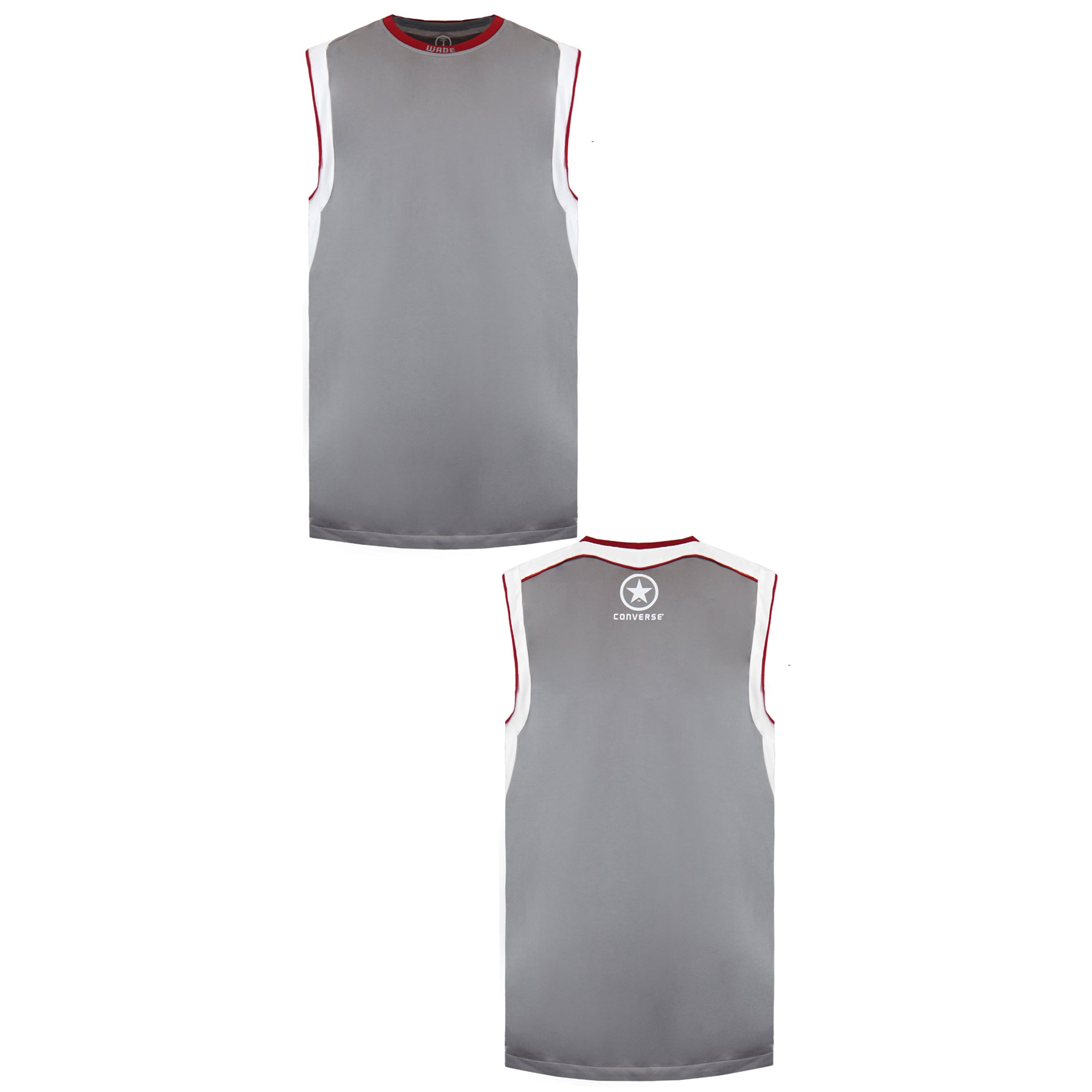 Converse Wade Mens Grey Vest