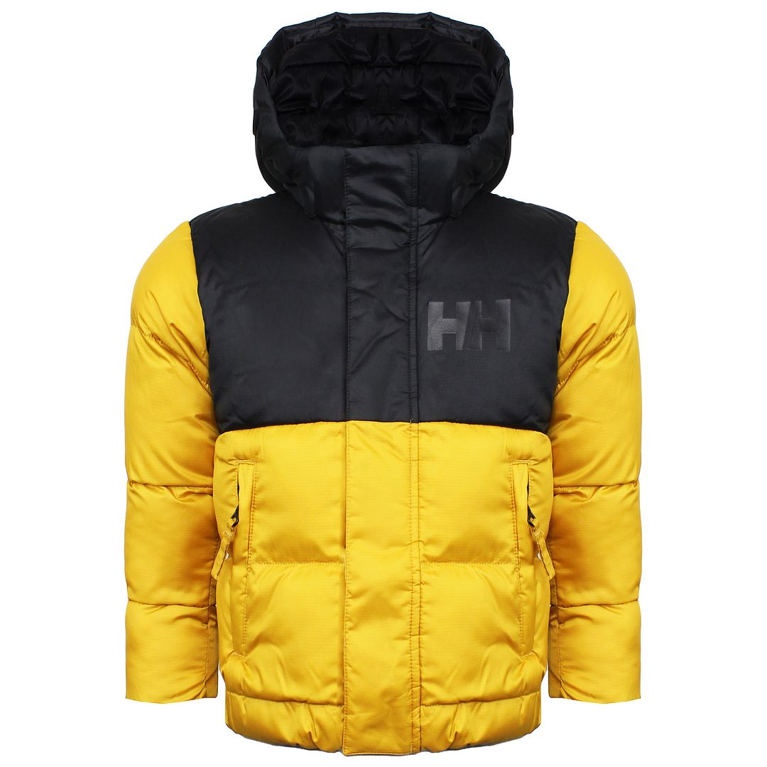 Helly Hansen Vision Kids Yellow/Black Puffy Jacket