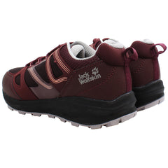 Jack Wolfskin South Striker Low Womens Burgundy Shoes