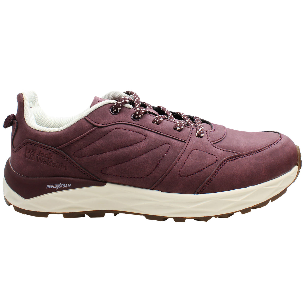 Jack Wolfskin Portland Low Womens Grape Walking Shoes