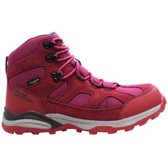 Jack Wolfskin Trail Hiker Texapore Kids Pink Mid Boots