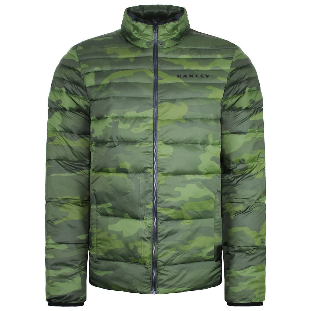 Oakley Down Bomber Mens Green Padded Jacket