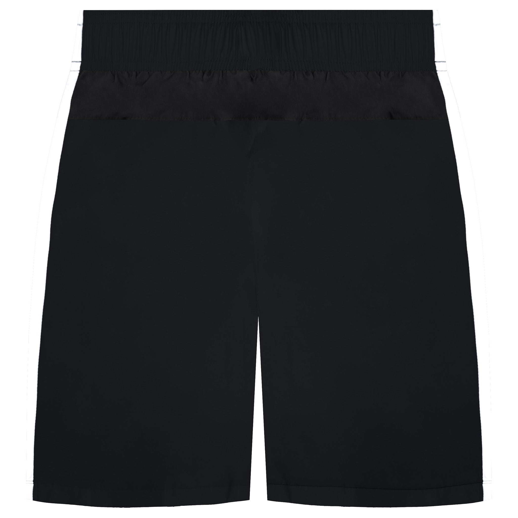 Nike Graphic Logo Stretch Waist Black Kids Shorts