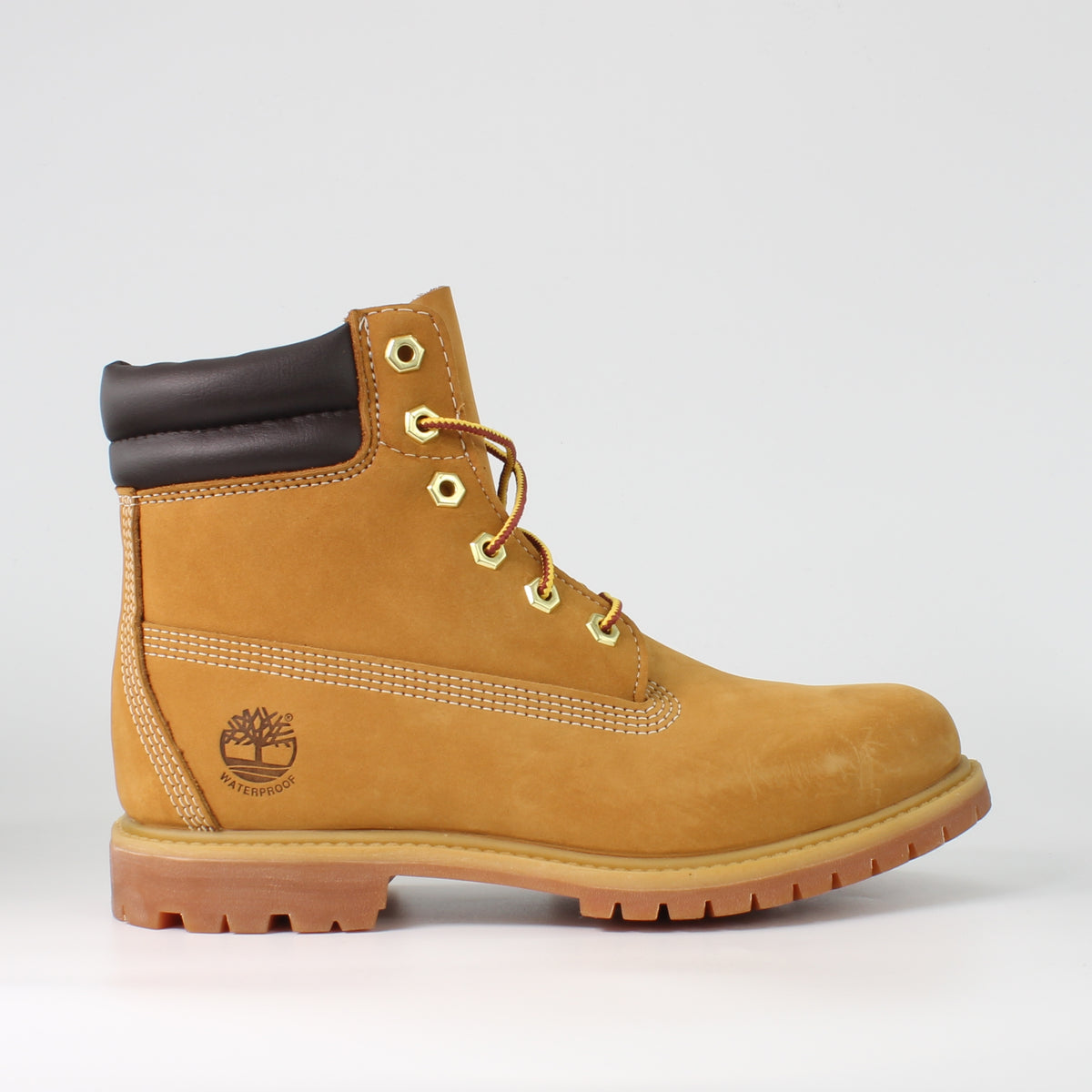 Timberland 6 Inch Waterville Double Collar Wheat Womens Boots