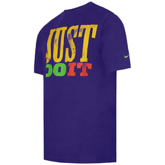 Nike Just Do It Mens Purple T-Shirt