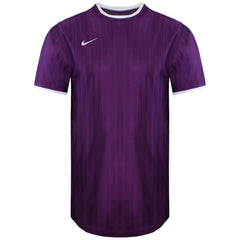 Nike Logo Kids Purple Football Shirt