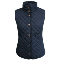 Timberland Earthkeeper Quilted Womens Gilet Vest Bodywarmer Navy 4902J 019 R2G