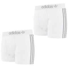 Adidas 2-Pack Comfort Flex Mens White Boxer Shorts