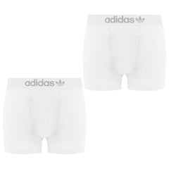 Adidas 2-Pack Comfort Flex Mens White Boxer Shorts