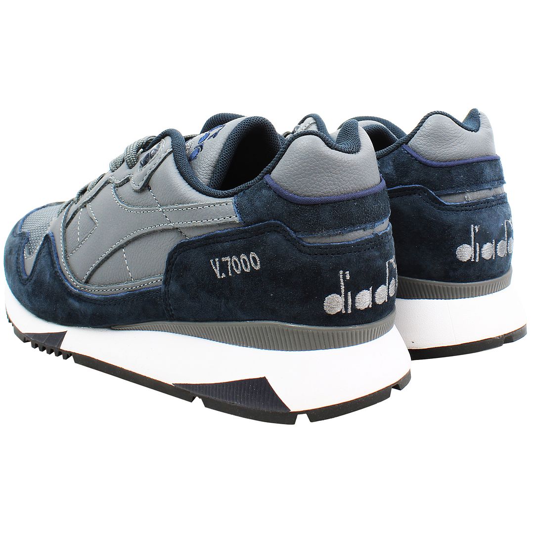 Diadora V7000 Italia Mens Grey Trainers