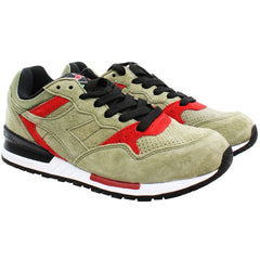 Diadora Intrepid Premium Mens Dark Green Trainers