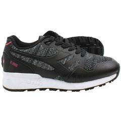 Diadora N9000 Moderna Mens Black Trainers