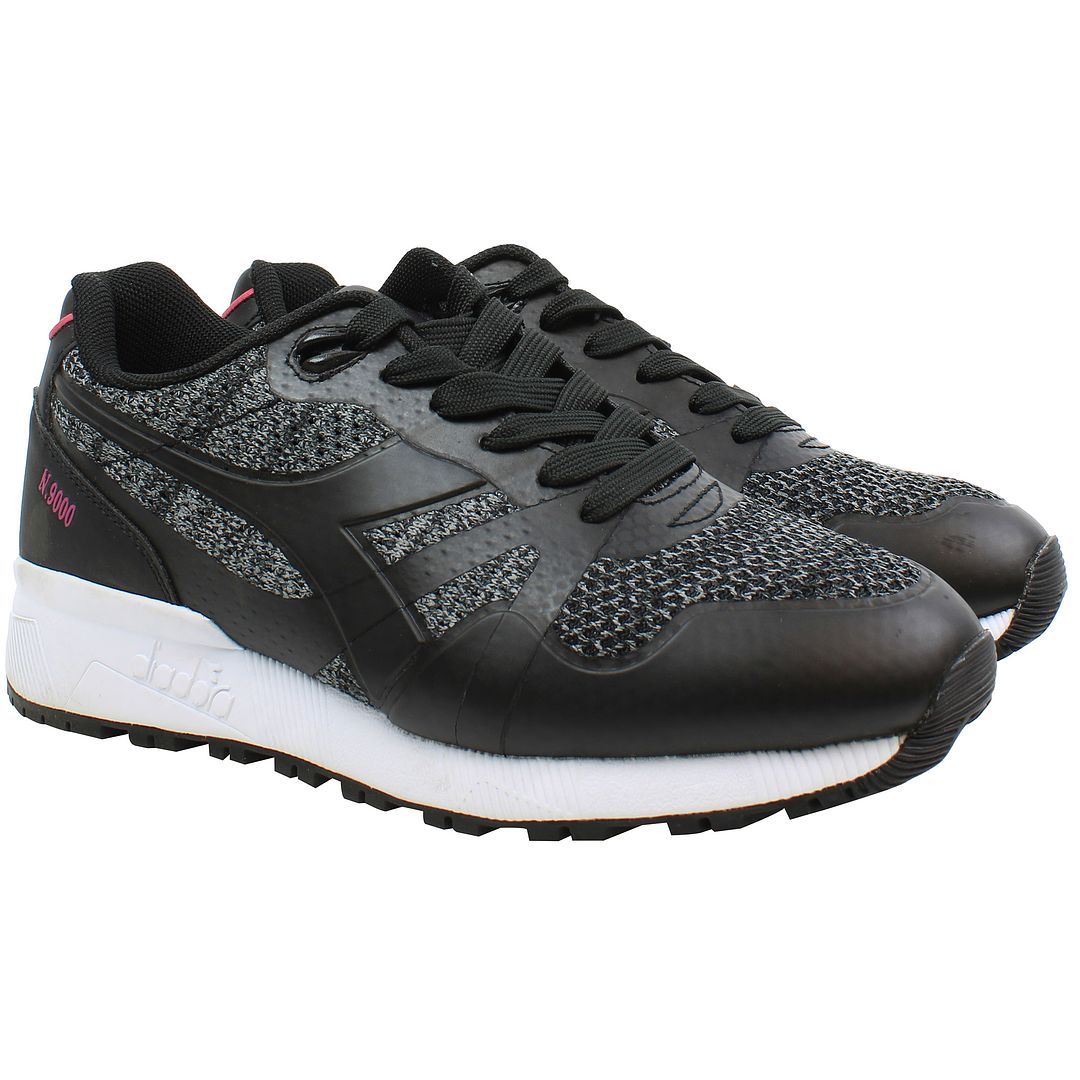 Diadora N9000 Moderna Mens Black Trainers