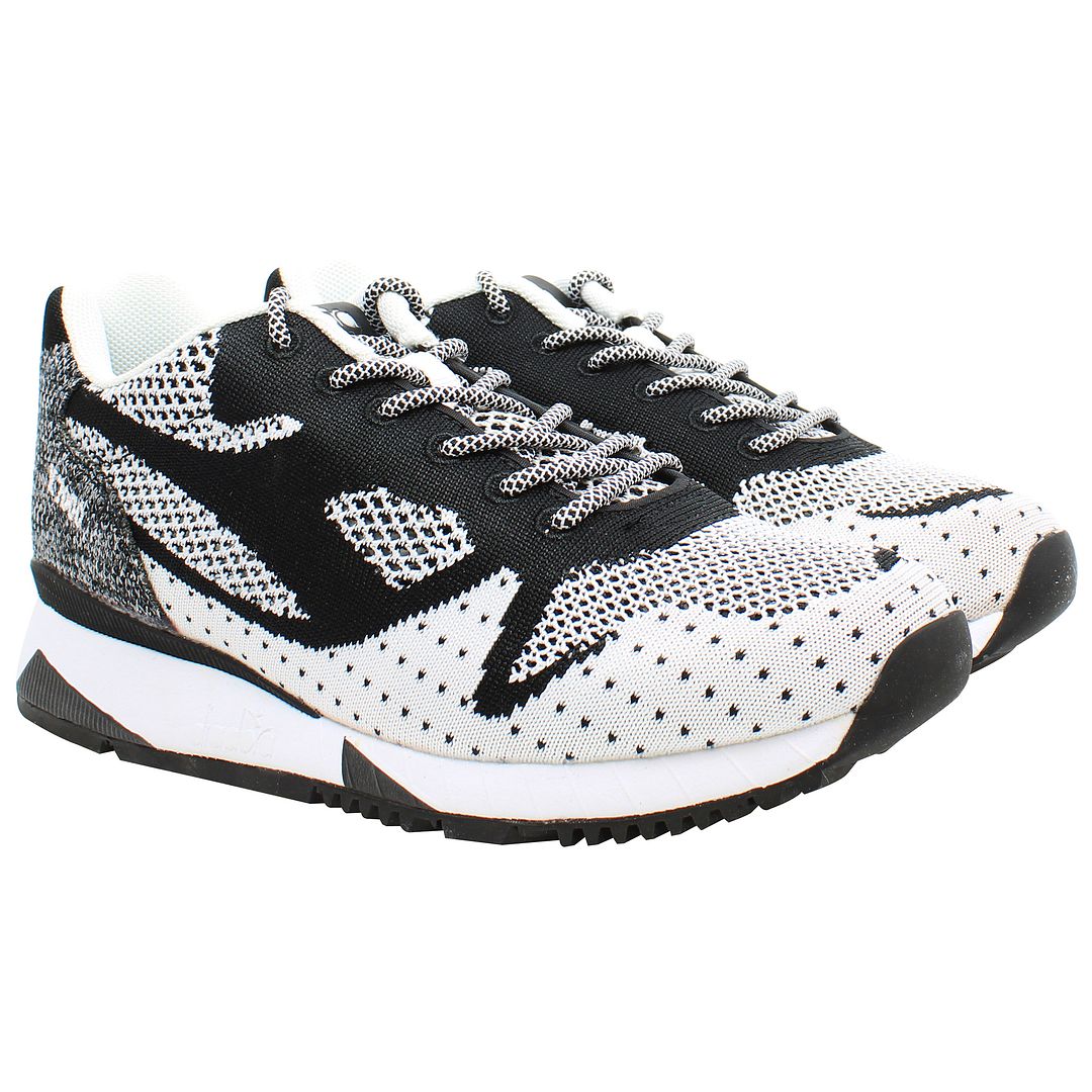 Diadora V7000 Weave II Mens White/Black Trainers