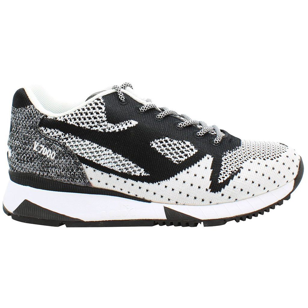 Diadora V7000 Weave II Mens White/Black Trainers