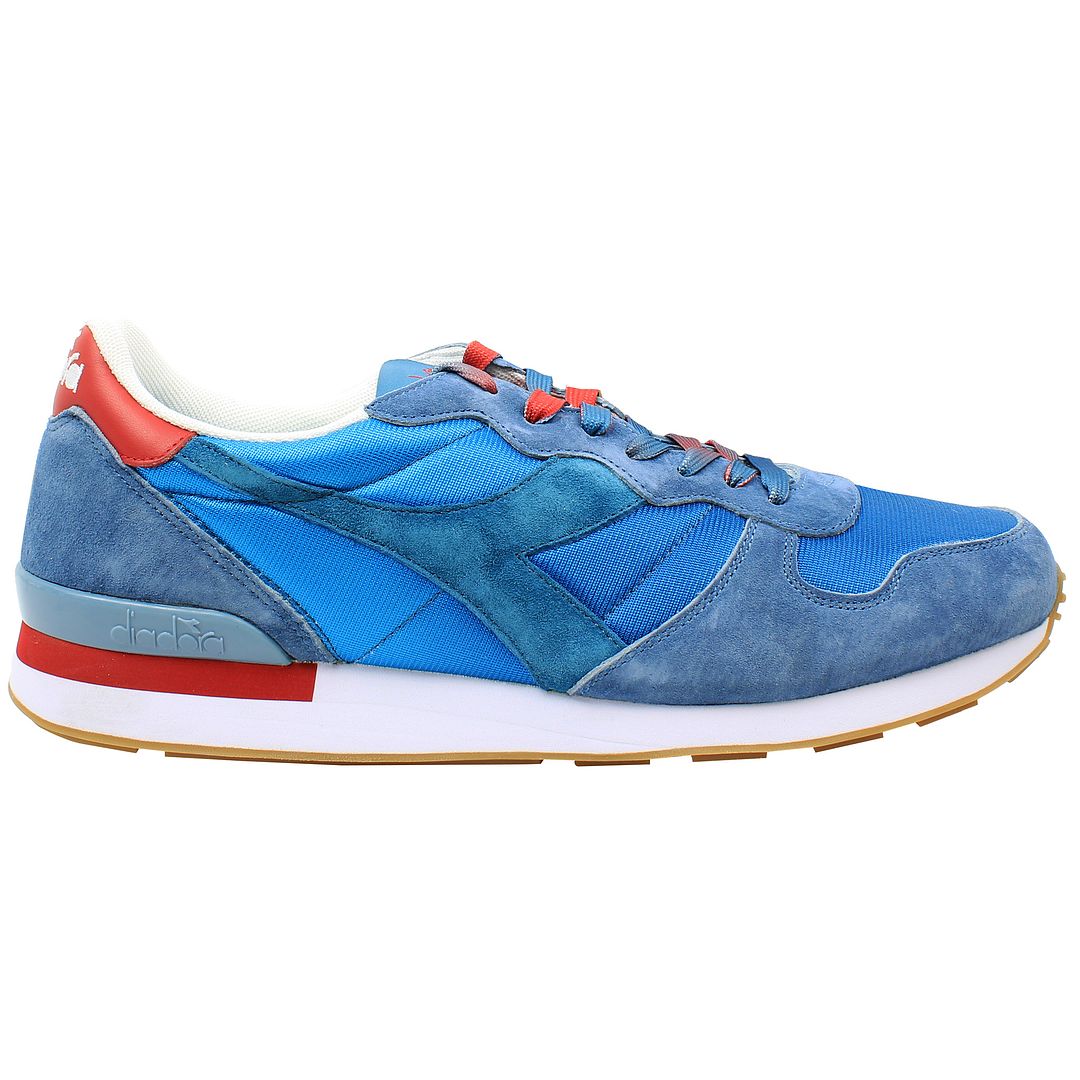 Diadora Camaro Premium Mens Blue Trainers