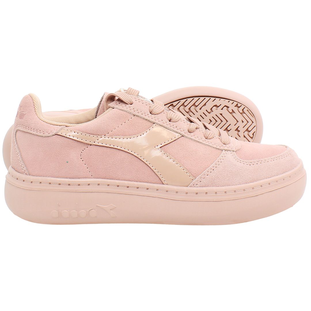 Diadora B Elite Wide Womens Pink Trainers