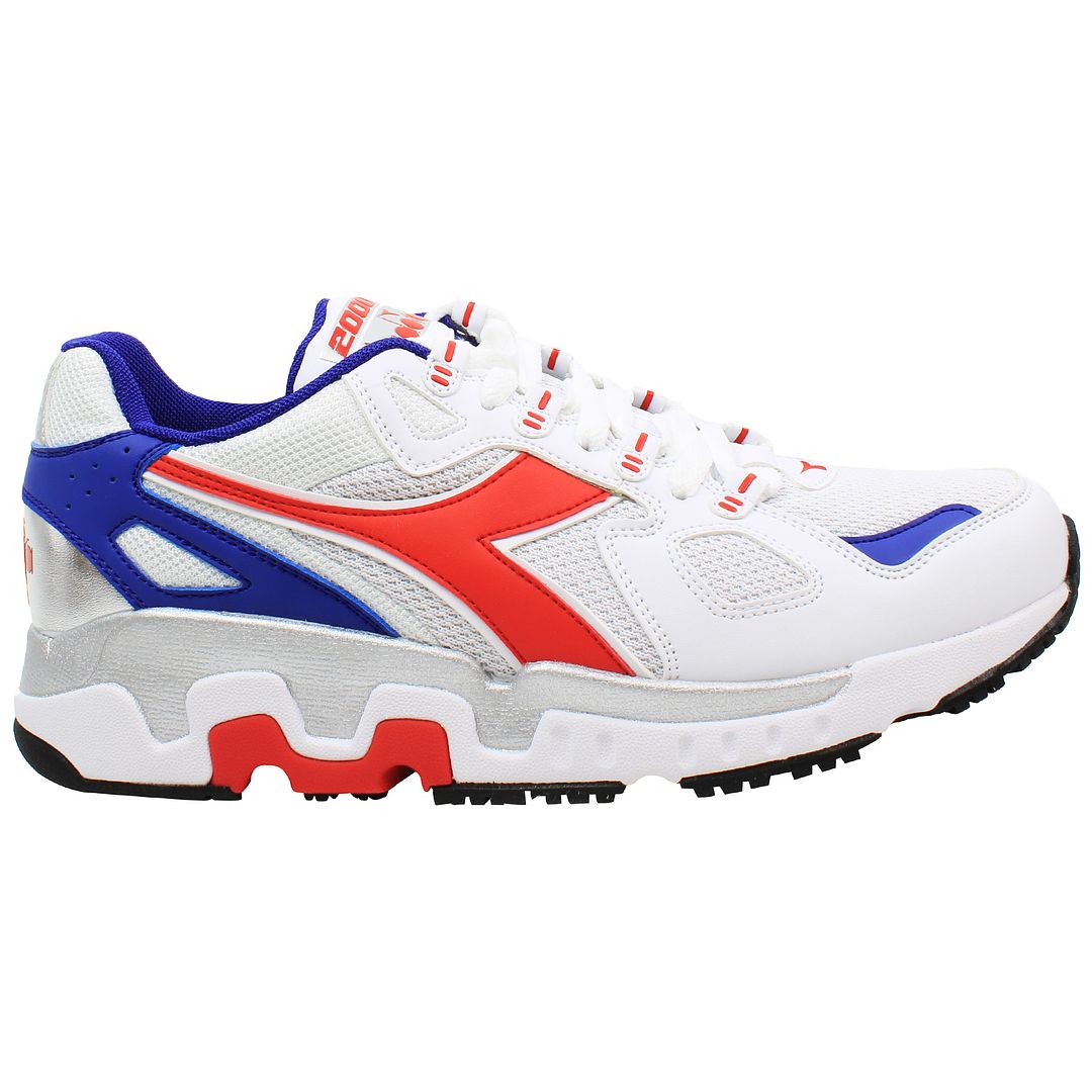 Diadora Mythos Mens White Trainers