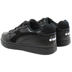 Diadora Mi Basket Mens Black Trainers