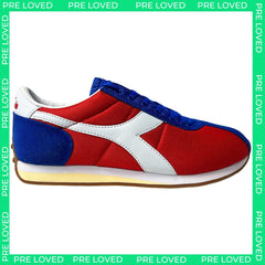 Diadora Sirio Mens Red/Blue Trainers NO BOX