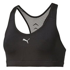 Puma Powershape Adjustable Black Striped Sleeveless Womens Sports Bra 513963 03