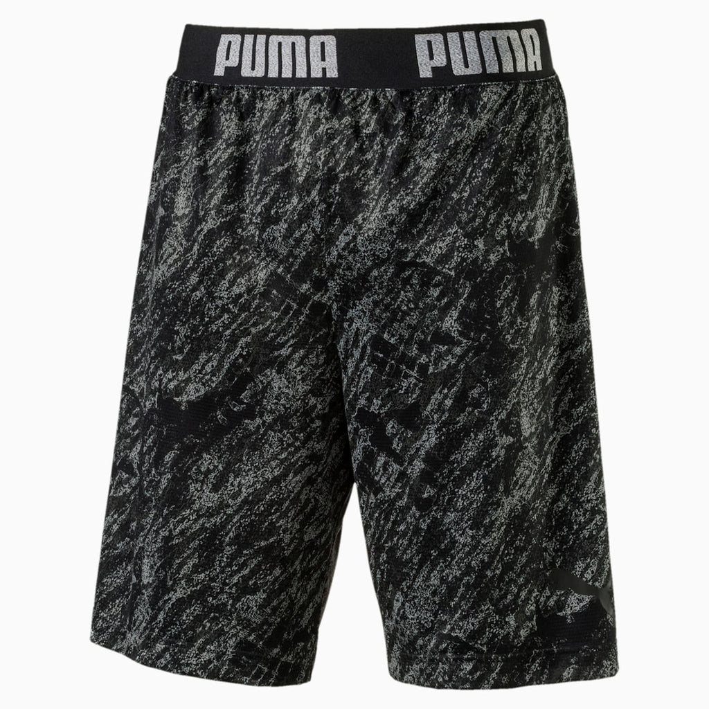 Puma Stretch Waist Black 11inch Mens Shorts 515659 03