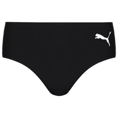 Puma Logo Womens Black/White Brief Bikini