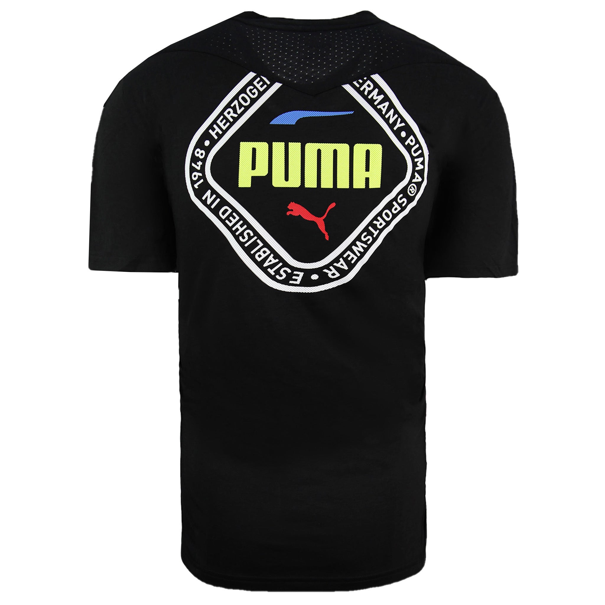 Puma Collective Triblend Mens Black T-Shirt