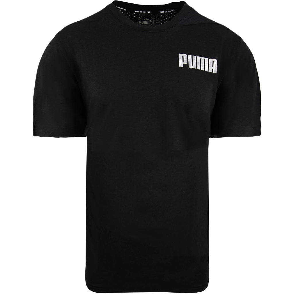 Puma Collective Triblend Mens Black T-Shirt