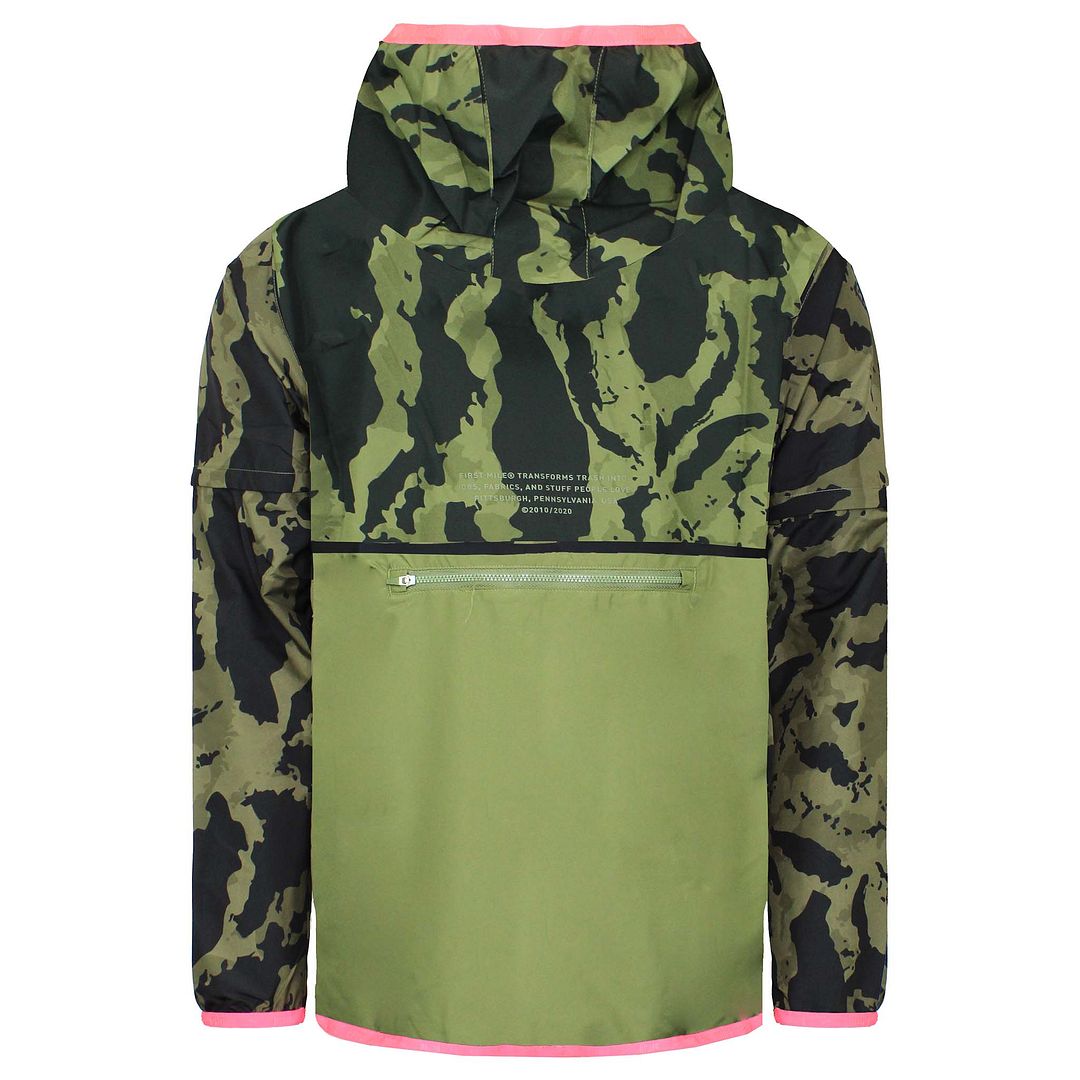 Puma x First Mile WindCell Mens Black/Green Woven Jacket