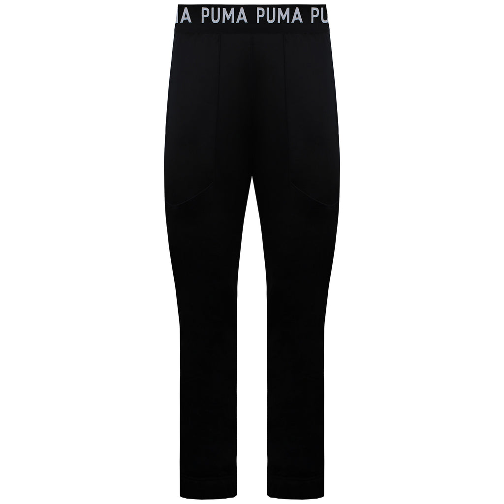 Puma Power Fleece Mens Black Training Track Pants