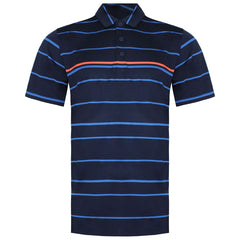 Puma MATTR Border Line Mens Navy Golf Polo Shirt