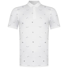 Puma Cloudpsun H8 Mens White Golf Polo Shirt