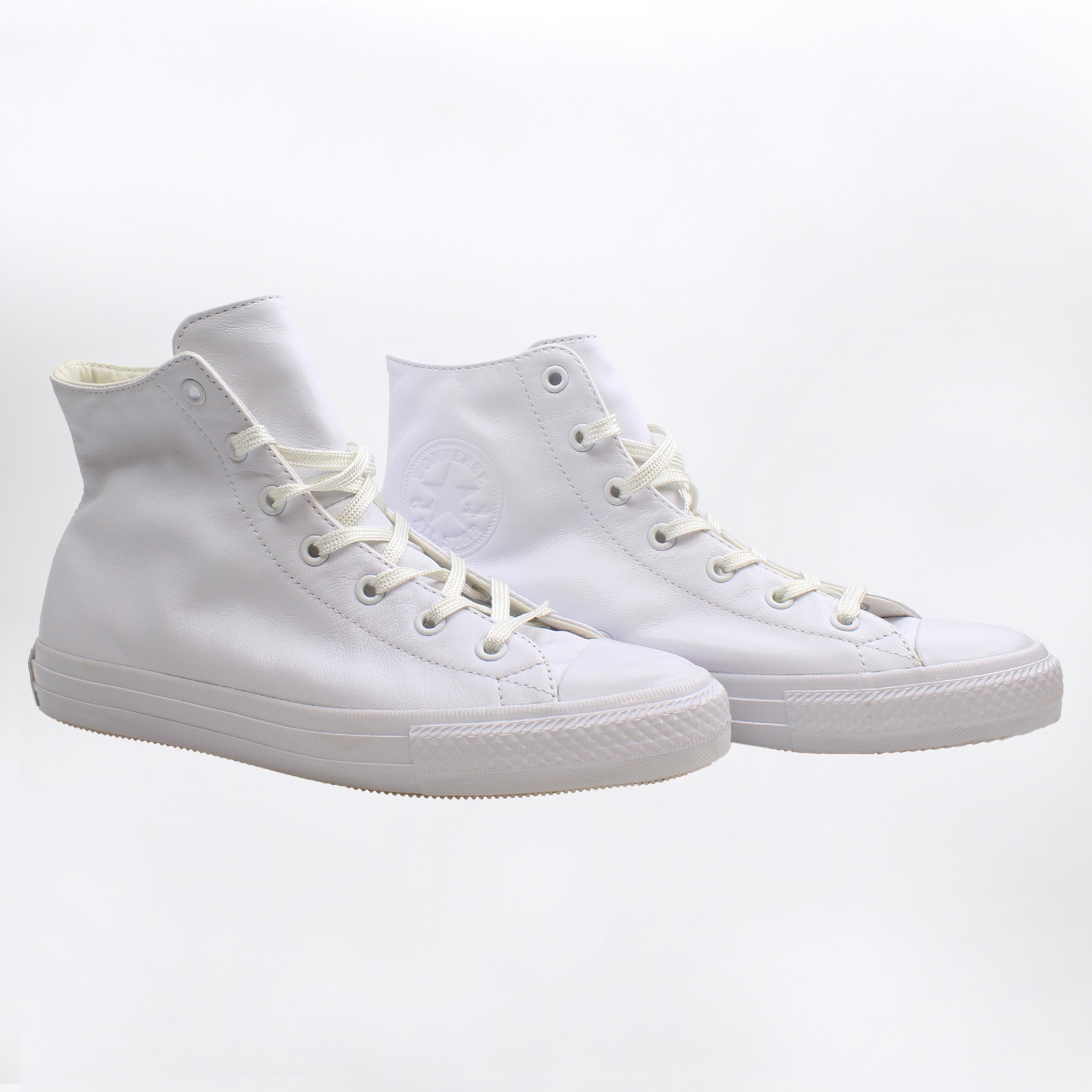 Converse Chuck Taylor All Star Gemma Hi Womens White Plimsolls NO BOX