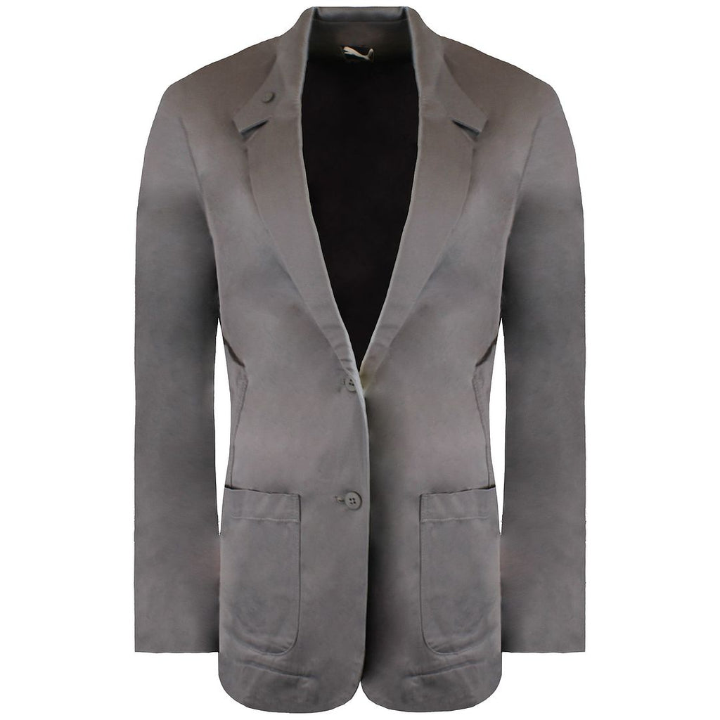 Puma x Hussein Chalayan Womens Blazer Patch Pocket Jacket Grey 556998 01 P1E