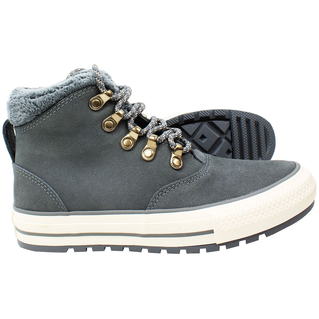 Converse Chuck Taylor All Star Ember Hi Womens Grey Boots